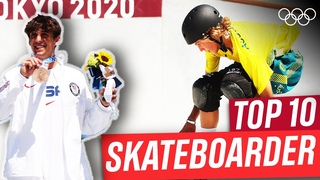 Top 10 Skateboarders at Tokyo 2020 Olympics!