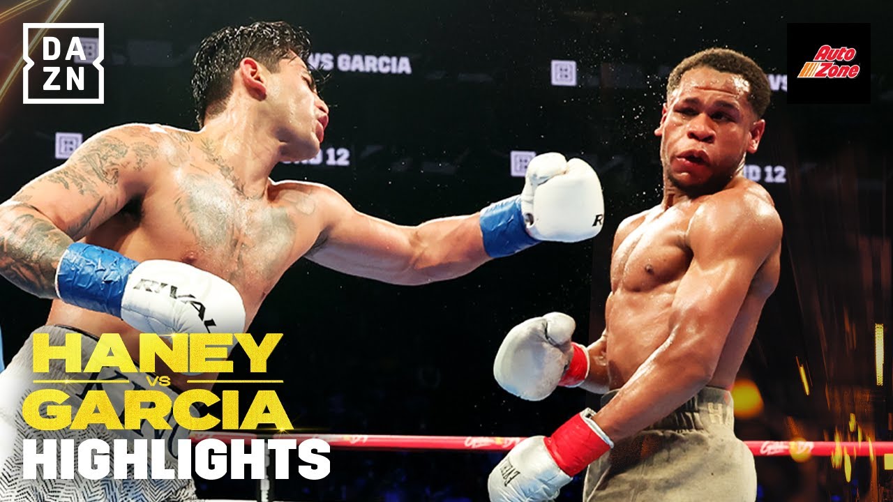 THREE KNOCKDOWNS | Devin Haney vs. Ryan Garcia Fight Highlights