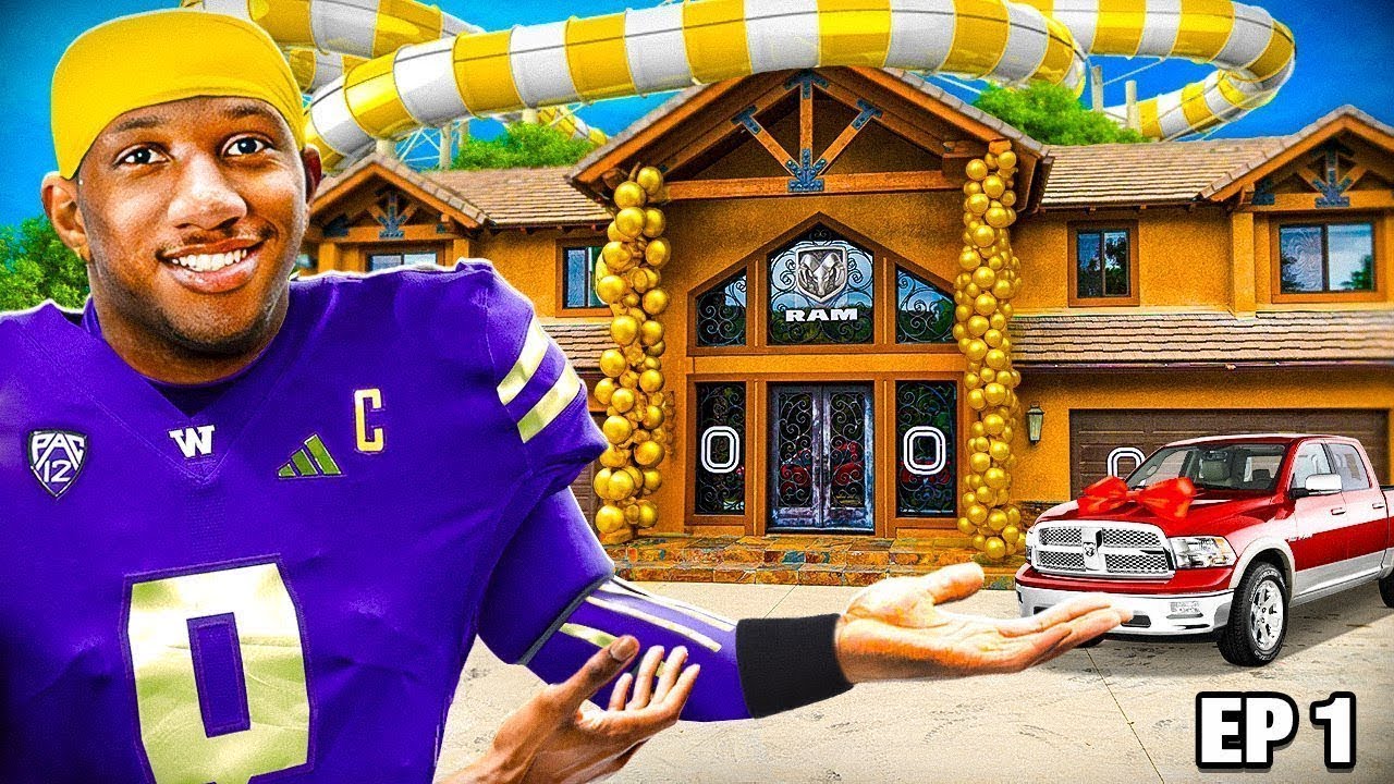 Michael Penix Jr. Stars In Own REALITY SHOW! Gets $3 MIL MANSION W/ Rome Odunze & Kool-Aid McKinstry