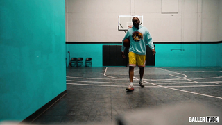 UNF Freshman sensation Jasai Miles Shoots with Coach Steve After practice