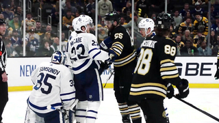 David Pastrnak's Epic Game 7 OT Winner | NHL Mic Drop | Bruins vs. Maple Leafs