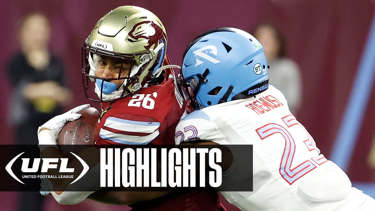 Arlington Renegades vs. Michigan Panthers Extended Highlights | United Football League