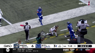 Battlehawks' QB AJ McCarron's best plays so far this season | United Football League