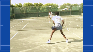 Unseen Footage! | 11 and 10-year-old Venus & Serena Williams Training