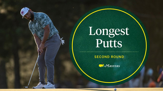The Longest Putts From The 2024 Second Round | The Masters