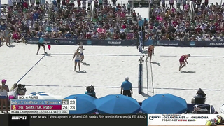 USC vs. UCLA: 2024 NCAA beach volleyball championship highlights