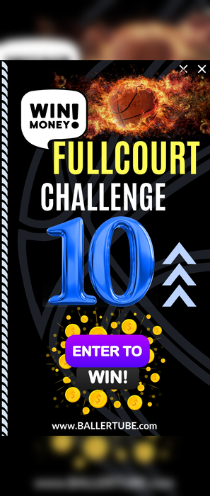 $50 CashApp Challenge: Beat the Full Court 10 Challenge and Win Big!