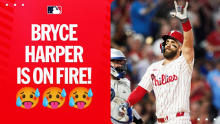Bryce Harper hits a GRAND SLAM to make it 3 straight games with a homer!