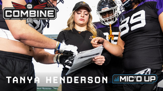 Tanya Henderson Mic'd Up at the CFL Combine