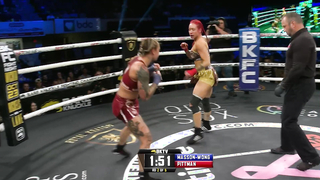 Full Bare Knuckle Fight! Jade Masson-Wong vs. Crystal Pittman