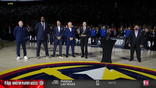 Nikola Jokić Receives the 2023-24 NBA MVP Trophy ????