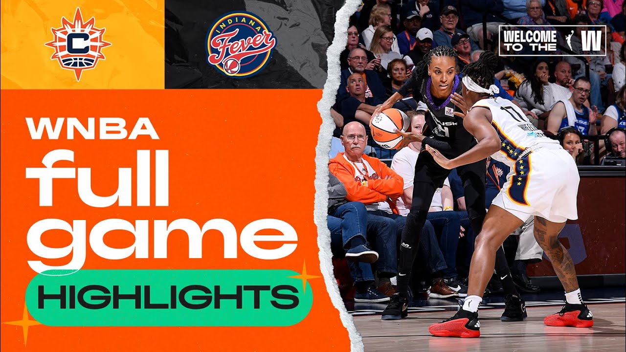 Connecticut Sun vs Indiana Fever | Full Game Highlights | WNBA Tip-Off