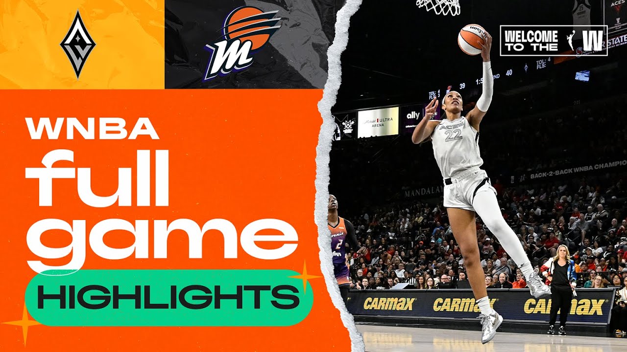 Las Vegas Aces vs Phoenix Mercury | Game Highlights | WNBA Season Opener