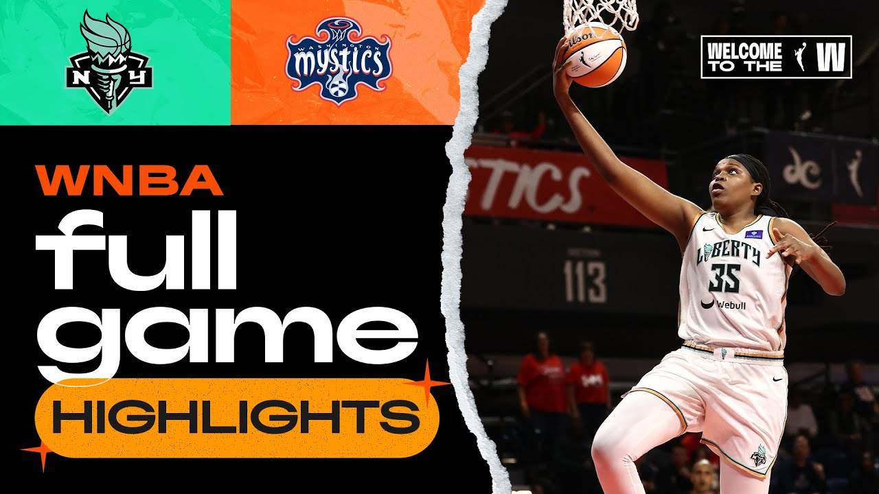 New York Liberty vs Washington Mystics | Full Game Highlights | WNBA Tip-Off