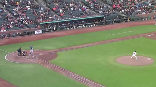 Mookie Betts slams his 50th career leadoff home run!