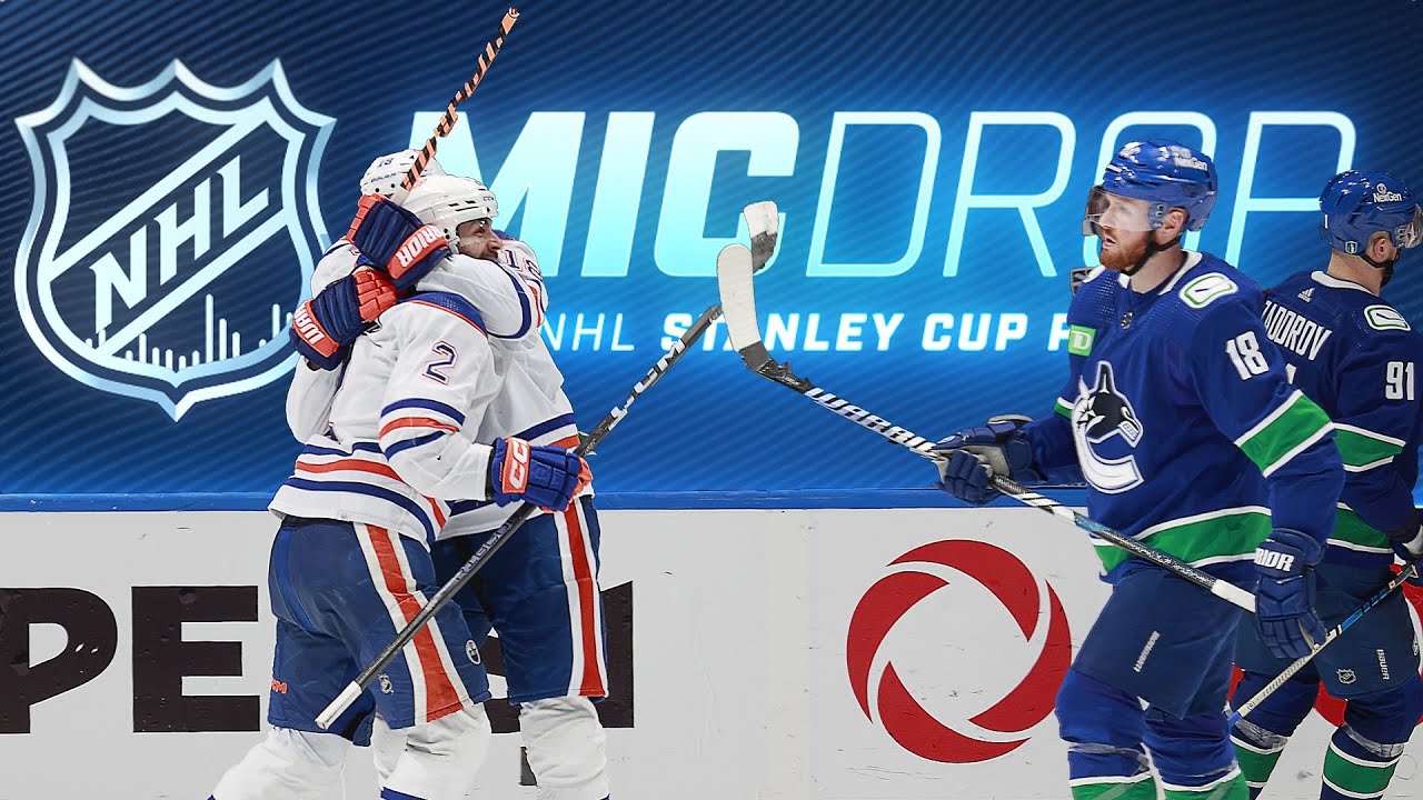 Edmonton Oilers' Epic Overtime Win Against Vancouver Canucks: Game 2 Mic Drop!