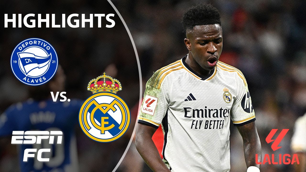 Real Madrid Dominates with 5-0 Victory over Alaves | LALIGA Highlights