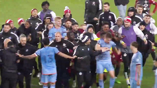 BRAWL breaks out after Toronto FC vs. New York City FC final whistle ???? | ESPN FC