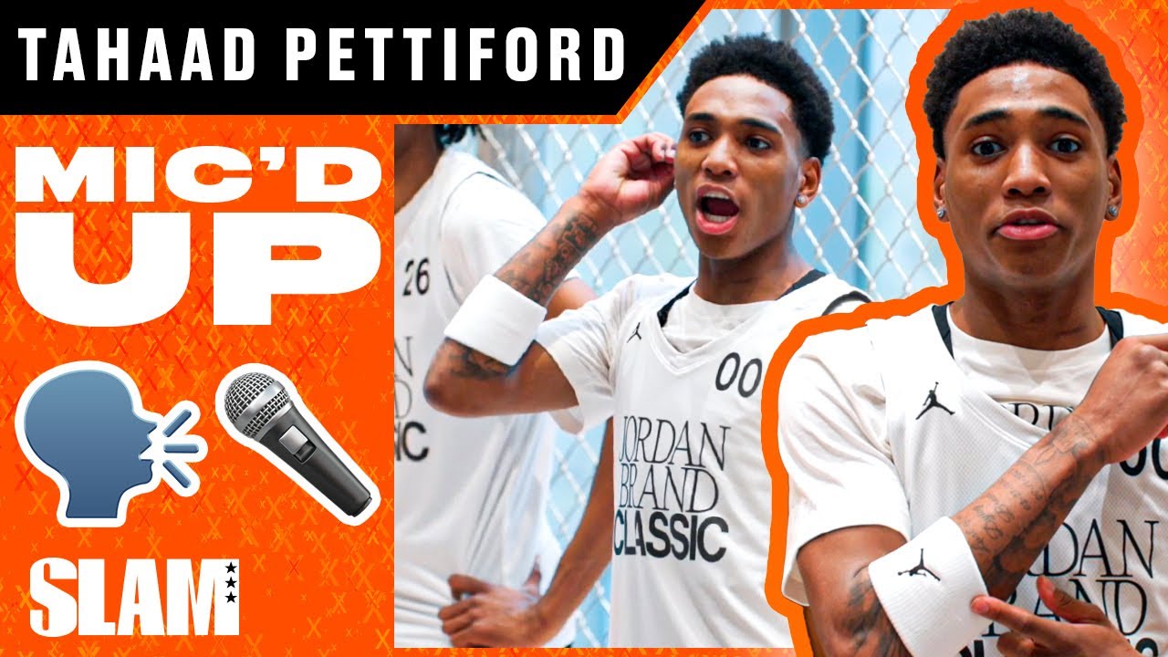 Mic'd Up: Tahaad Pettiford's Hilarious Moments at the 2024 Jordan Brand Classic