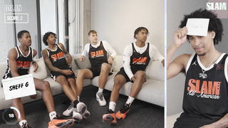 Nahhh! The Best High School Hoopers Said What?? ???? The 2024 SLAM All-American Boys Team Play SLAM UPS