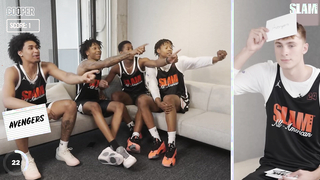 Nahhh! The Best High School Hoopers Said What?? ???? The 2024 SLAM All-American Boys Team Play SLAM UPS