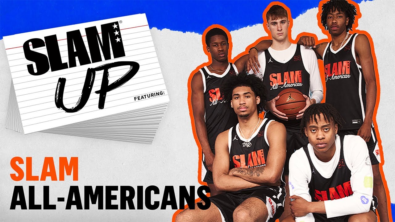Nahhh! The Best High School Hoopers Said What?? ???? The 2024 SLAM All-American Boys Team Play SLAM UPS