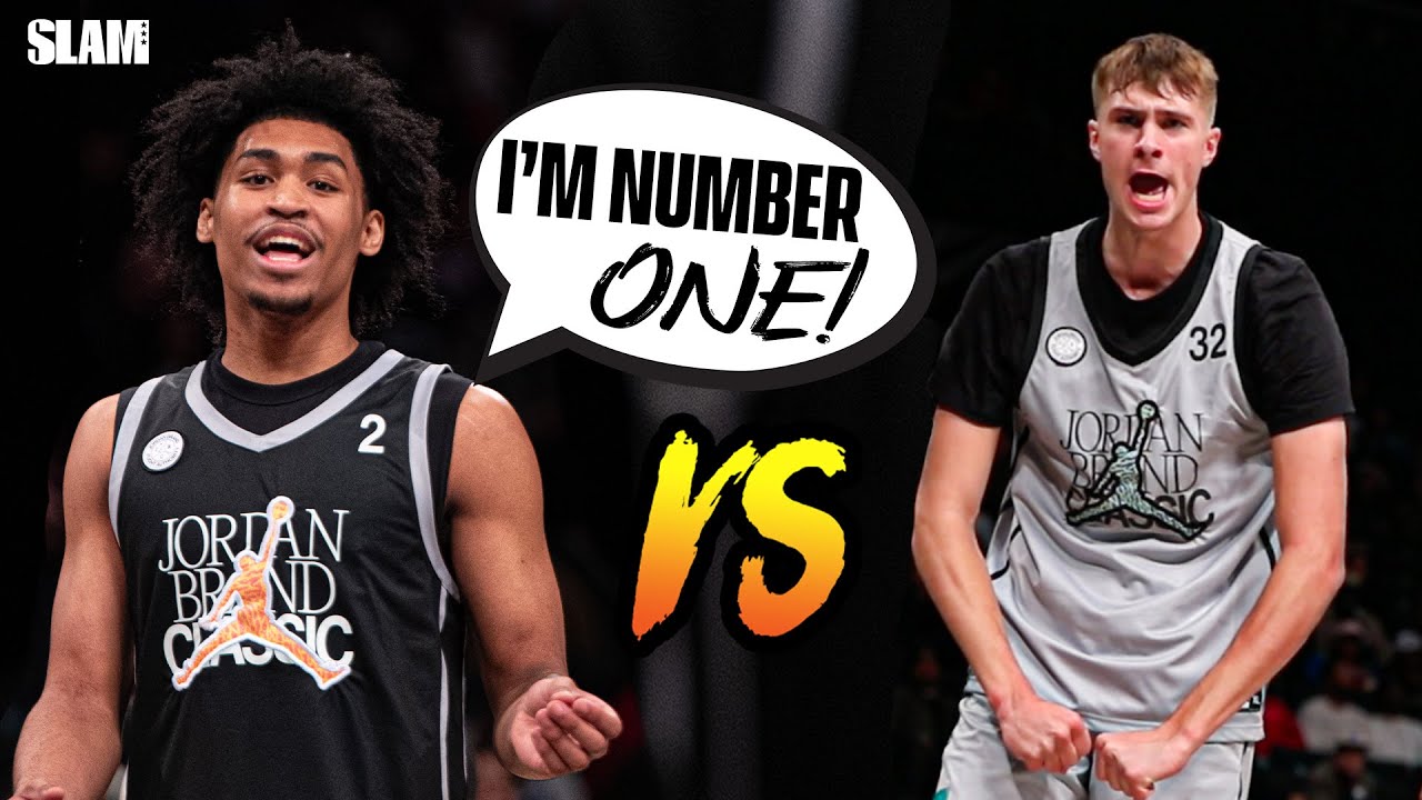 Cooper Flagg vs Dylan Harper GOT HEATED  Jordan Brand Classic Full Highlights
