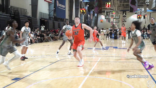 Battle in Atlanta: AJ Dybantsa and Tyran Stokes Take on Team Takeover in Epic Nike EYBL Showdown!