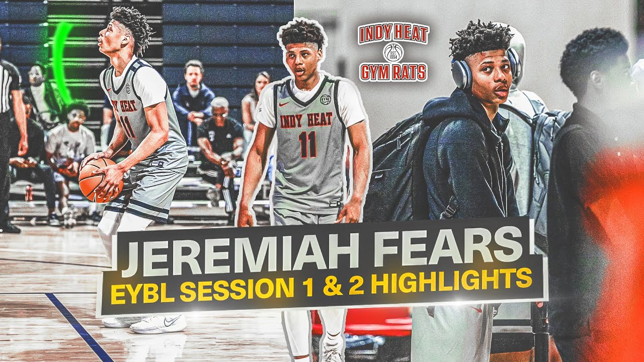 5⭐️ Top 2025 PG Jeremiah Fears Was Looking Like Kyrie Irving EYBL Sessions 1 & 2 for Indy Heat