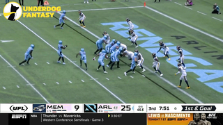 UFL Week 7 TDs Highlights: Big Dawgs, Big Plays