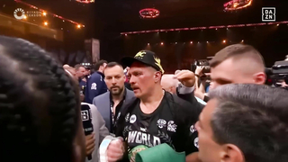 Oleksandr Usyk's Immediate Reaction to Defeating Tyson Fury