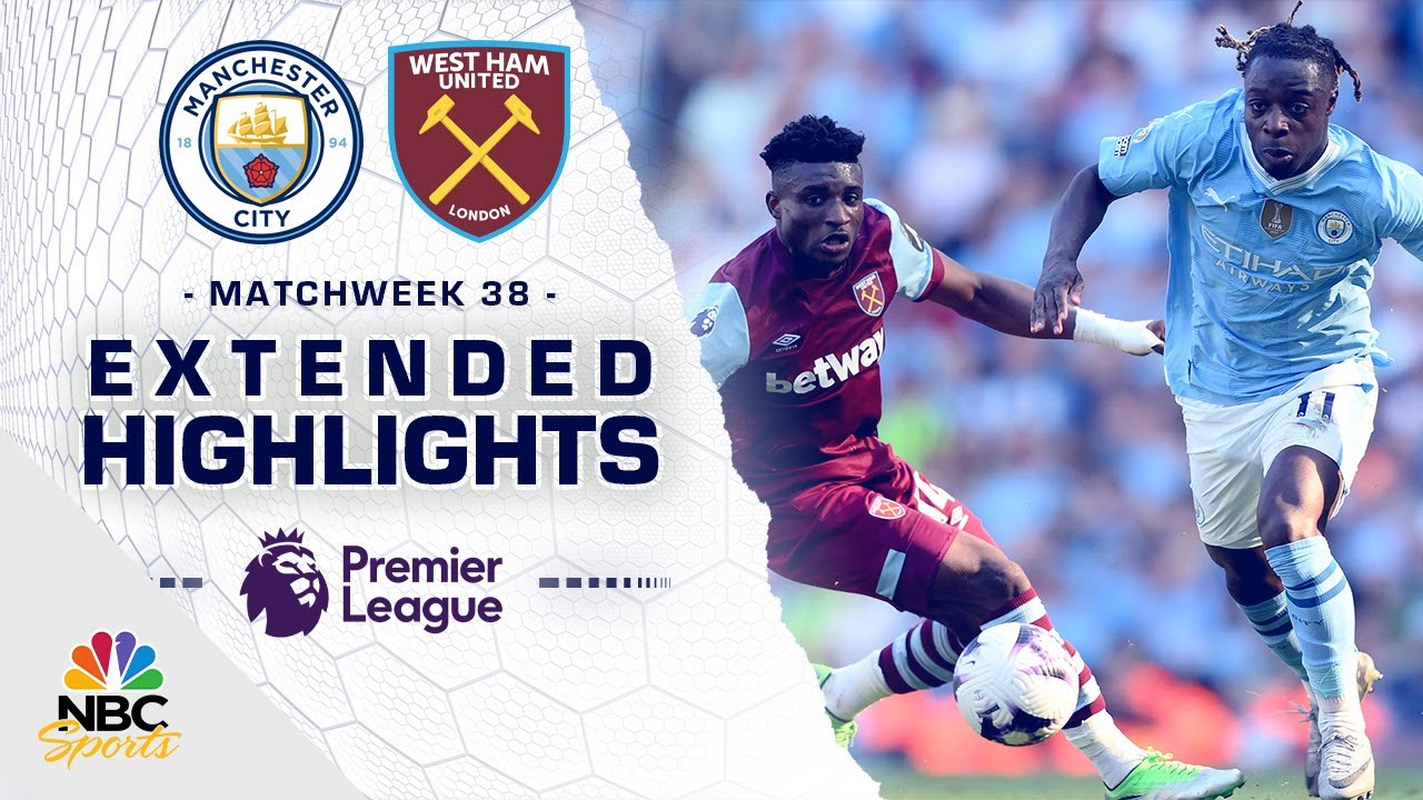 Manchester City Makes History with Fourth Consecutive Premier League Title! | Premier League Highlights