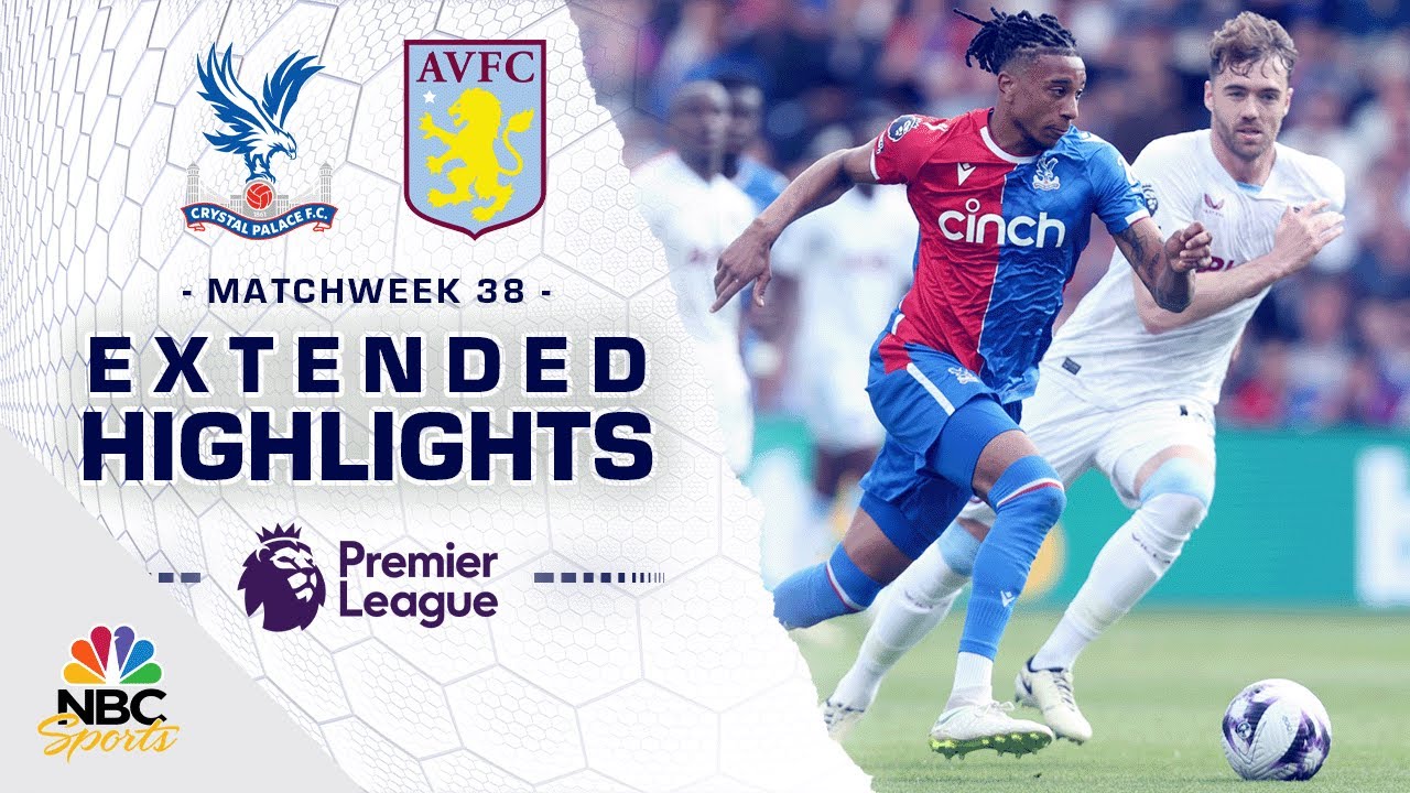 Mateta's Hat-Trick Leads Crystal Palace to 5-0 Victory over Aston Villa | Premier League Highlights