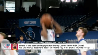 Woj Discusses Lakers' Head Coach Search and Bronny James' Return to Mock Draft | NBA Today