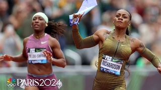Sha'carri Richardson prevails in the first 100m of the Olympic year at the Prefontaine Classic.