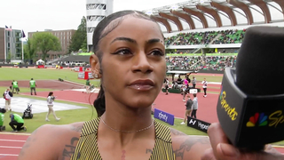 Sha'carri Richardson prevails in the first 100m of the Olympic year at the Prefontaine Classic.