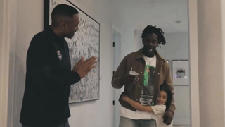 Team USA players receive their jersey's for 2024 Olympics in Paris