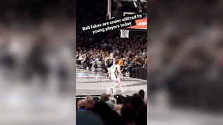 Sabrina Ionescu's Famous Unstoppable Ball Fakes