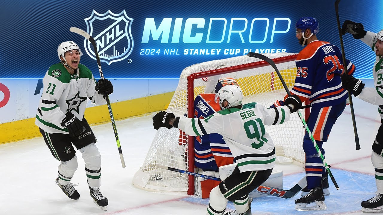 Robertson scores hat trick to put Dallas up 2-1 in WCF | NHL Mic Drop | Stars vs. Oilers