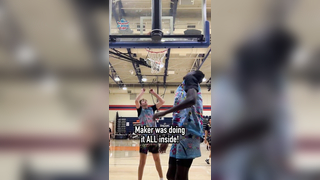 Kahman Maker Dominating on his AAU Basketball Team