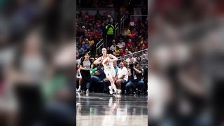 What a Pass by Indiana Fever's Caitlin Clark to Kelsey Mitchell for the Fastbreak Layup vs Seattle