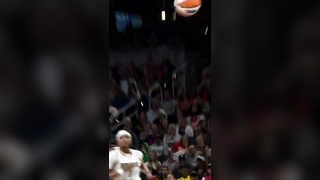 What a Pass by Indiana Fever's Caitlin Clark to Kelsey Mitchell for the Fastbreak Layup vs Seattle