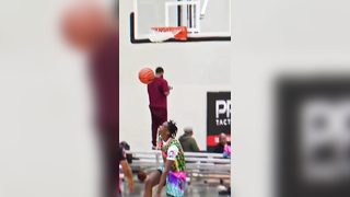 Middle Schooler Going Crazy on AAU Team