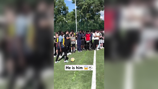 He won the 1 on 1 with an amazing move