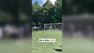 He won the 1 on 1 with an amazing move