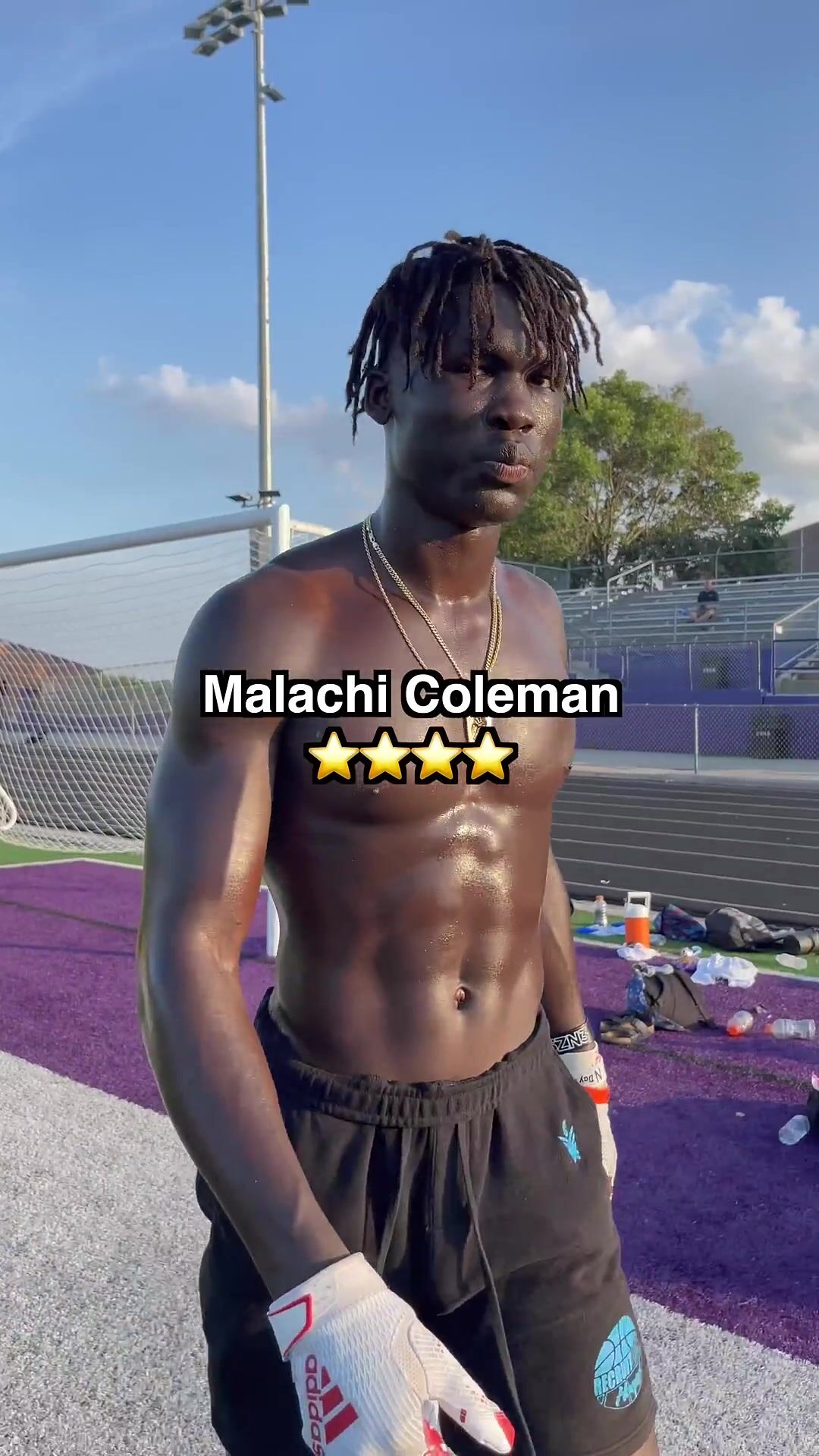 3 Workouts a Day! Malachi Coleman has that Mamba Mentality