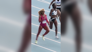 Sha'Carri Richardson making it look easy