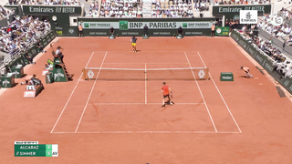 Sinner vs Alcaraz Semi-final Highlights | Roland-Garros 2024