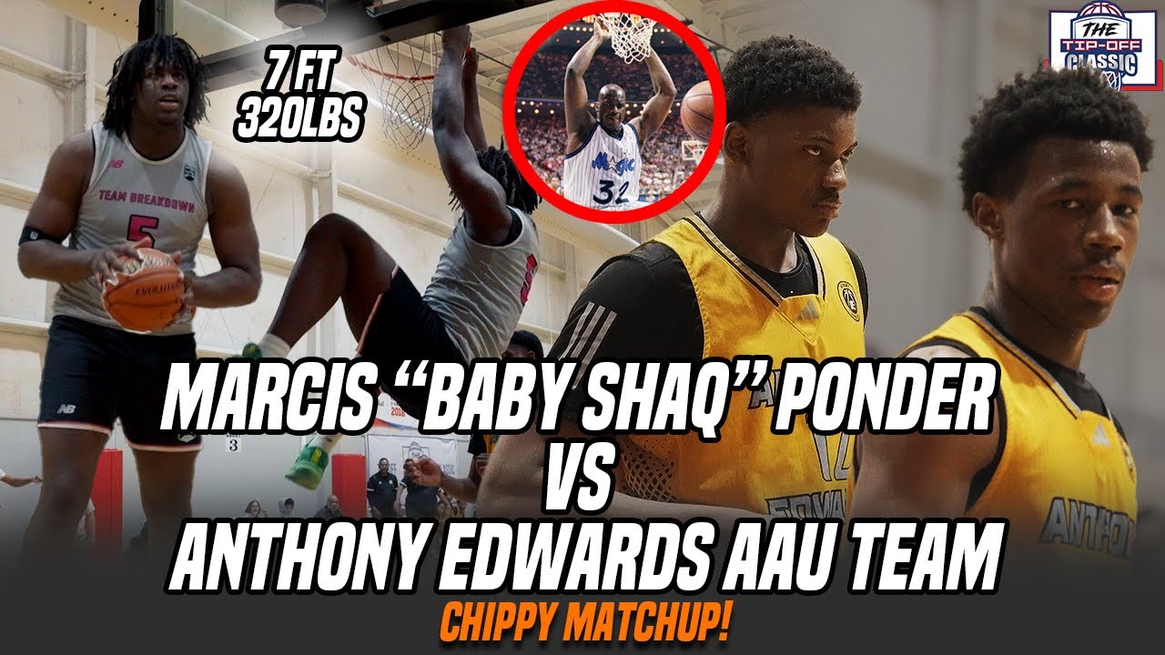 Dominance Unleashed: 7'0 OTE 'Baby Shaq' | Team Breakdown vs. Anthony Edwards Adidas 3SSB