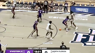 Chaz Lanier North Florida '23-24 Highlights | Tennessee Commit!